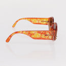 Christian Dior Sunglasses plastic 2 Set Brown Silver Auth bs33050-15