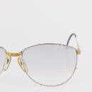 Christian Dior Sunglasses plastic 2 Set Brown Silver Auth bs33050-5