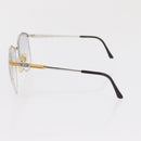 Christian Dior Sunglasses plastic 2 Set Brown Silver Auth bs33050-6