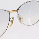 Christian Dior Sunglasses plastic 2 Set Brown Silver Auth bs33050-7