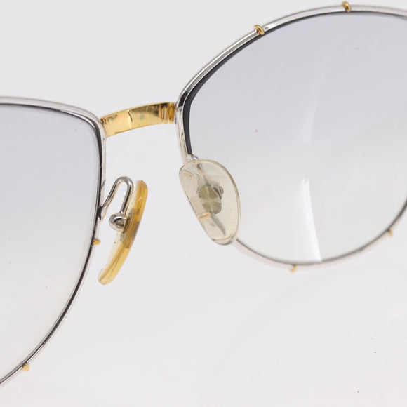 Christian Dior Sunglasses plastic 2 Set Brown Silver Auth bs33050
