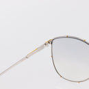 Christian Dior Sunglasses plastic 2 Set Brown Silver Auth bs33050-9