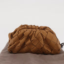 BOTTEGA VENETA INTRECCIATO Beutel Leder Beige Auth bs33059V-18