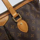 LOUIS VUITTON Monogram Palermo PM Tote Bag M40145 LV Auth bs33060-14