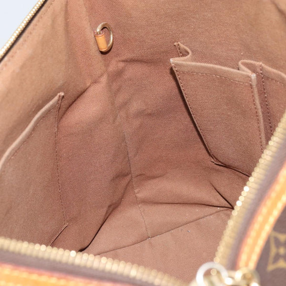 LOUIS VUITTON Monogram Palermo PM Tote Bag M40145 LV Auth bs33060