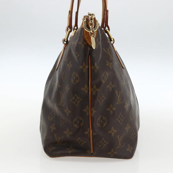 LOUIS VUITTON Monogram Palermo PM Tote Bag M40145 LV Auth bs33060