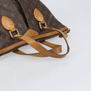 LOUIS VUITTON Monogram Palermo PM Tote Bag M40145 LV Auth bs33060-7