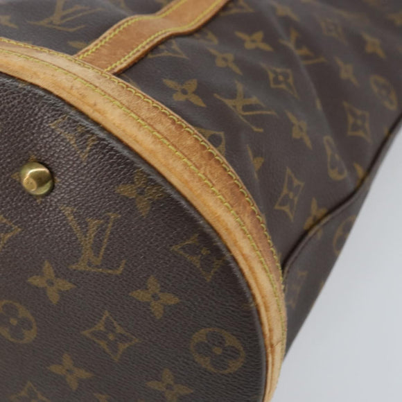 LOUIS VUITTON Monogram Bucket GM Shoulder Bag M42236 LV Auth bs33062