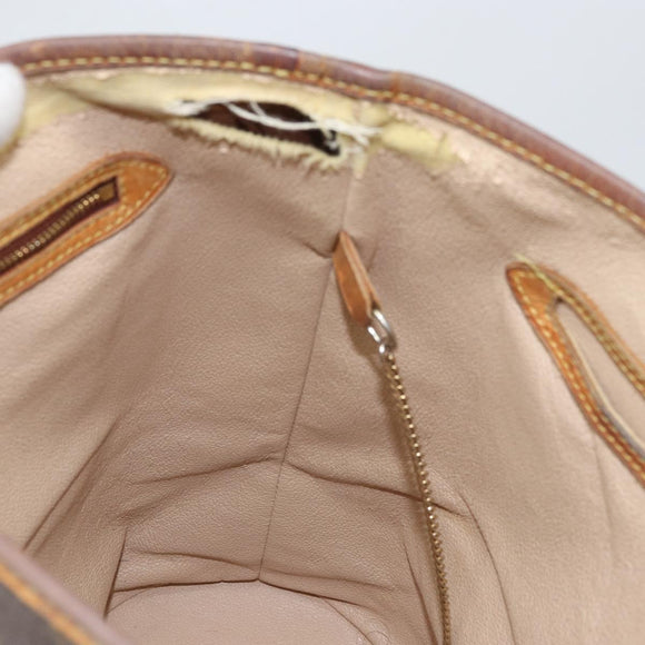 LOUIS VUITTON Monogram Bucket GM Shoulder Bag M42236 LV Auth bs33062