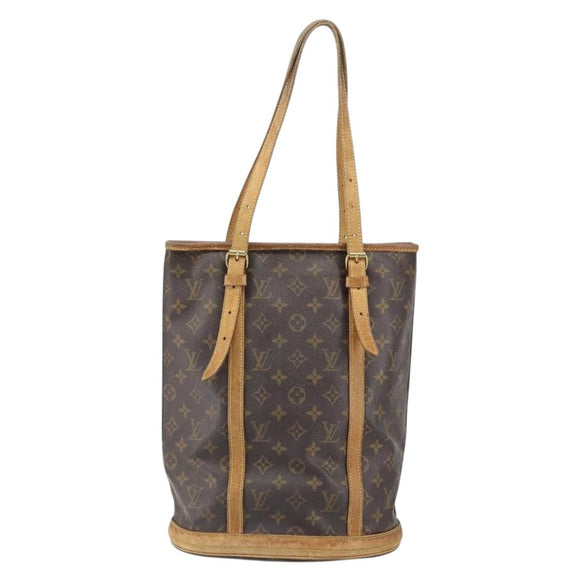 LOUIS VUITTON Monogram Bucket GM Shoulder Bag M42236 LV Auth bs33062