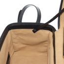 GUCCI Bamboo Vanity Hand Bag Patent 2way Black Silver 013 122 2491 Auth bs33063-22
