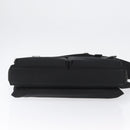 GUCCI Shoulder Bag Canvas Black Silver 92538 Auth bs33064-6