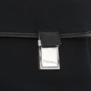GUCCI Shoulder Bag Canvas Black Silver 92538 Auth bs33064-19
