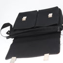 GUCCI Shoulder Bag Canvas Black Silver 92538 Auth bs33064-20