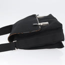 GUCCI Shoulder Bag Canvas Black Silver 92538 Auth bs33064-5