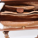 GUCCI Bamboo Hand Bag Leather Brown Gold 002 2853 02600 Auth bs33066-15