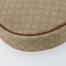 CELINE Macadam Canvas Shoulder Bag PVC Beige Auth bs33069-13