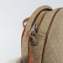CELINE Macadam Canvas Shoulder Bag PVC Beige Auth bs33069-15
