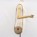 CELINE Macadam Canvas Shoulder Bag PVC Beige Auth bs33069-22