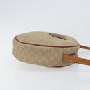 CELINE Macadam Canvas Shoulder Bag PVC Beige Auth bs33069-4