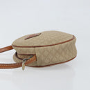 CELINE Macadam Canvas Shoulder Bag PVC Beige Auth bs33069-5
