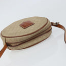 CELINE Macadam Canvas Shoulder Bag PVC Beige Auth bs33069-6