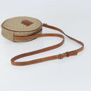 CELINE Macadam Canvas Shoulder Bag PVC Beige Auth bs33069-7