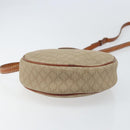 CELINE Macadam Canvas Shoulder Bag PVC Beige Auth bs33069-9