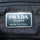 PRADA Backpack Nylon Beige Silver Auth bs33075-24