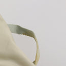 PRADA Backpack Nylon Beige Silver Auth bs33075-14