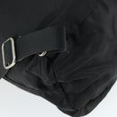 PRADA Backpack Nylon Black Silver Auth bs33077-18