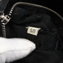 PRADA Shoulder Bag Nylon Black Silver Auth bs33078-12