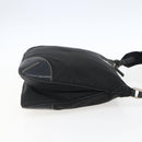 PRADA Shoulder Bag Nylon Black Silver Auth bs33078-4