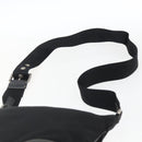 PRADA Shoulder Bag Nylon Black Silver Auth bs33078-14