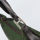 PRADA Shoulder Bag Nylon Khaki Auth bs33080-9