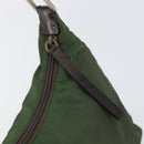 PRADA Shoulder Bag Nylon Khaki Auth bs33080-10