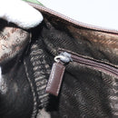 PRADA Shoulder Bag Nylon Khaki Auth bs33080-21
