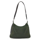 PRADA Shoulder Bag Nylon Khaki Auth bs33080-2