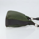 PRADA Shoulder Bag Nylon Khaki Auth bs33080-3
