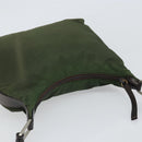 PRADA Shoulder Bag Nylon Khaki Auth bs33080-6