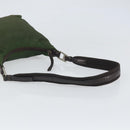 PRADA Shoulder Bag Nylon Khaki Auth bs33080-7
