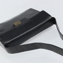 PRADA Shoulder Bag Leather Black Auth bs33081-6
