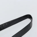 PRADA Shoulder Bag Leather Black Auth bs33081-8