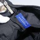 BURBERRY Shoulder Bag Nylon Beige Silver Auth bs33084-12