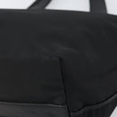 BURBERRY Hand Bag Nylon Black Silver Auth bs33085-9