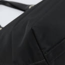 BURBERRY Hand Bag Nylon Black Silver Auth bs33085-16