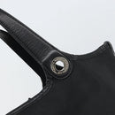 BURBERRY Hand Bag Nylon Black Silver Auth bs33085-10