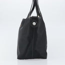 BURBERRY Hand Bag Nylon Black Silver Auth bs33085-3