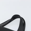 BURBERRY Hand Bag Nylon Black Silver Auth bs33085-8