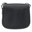 LOUIS VUITTON Epi Saint Cloud GM Shoulder Bag Black Noir M52192 LV Auth bs33088-2